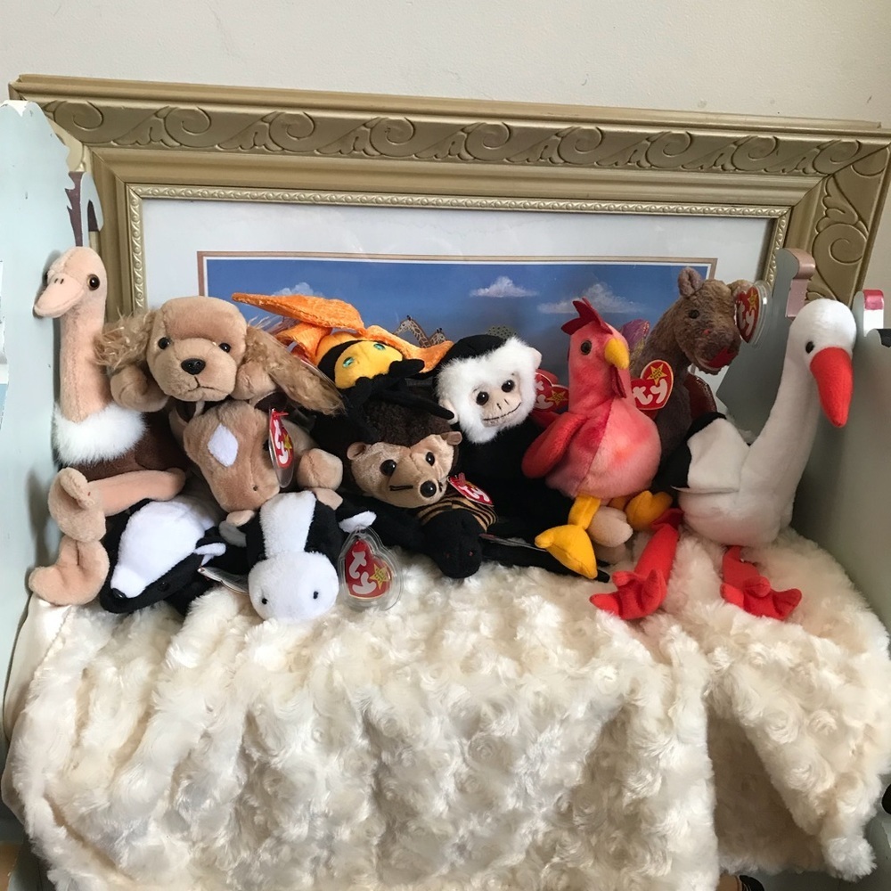 Huge lot of 12 Ty Beanie Collection Bundles